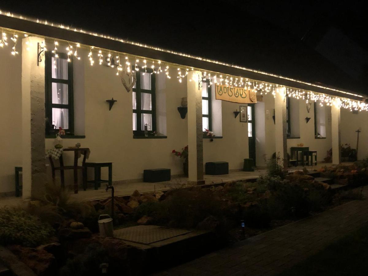 Ladislaus Schnaps-Haus Falusi Vendeghaz Csolnok Eksteriør billede